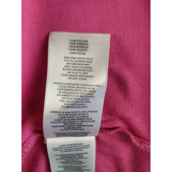 Michael Kors Womens Halter Tops Large Green Pink Chain Straps Lot of 2 Read - Picture 15 of 16